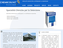 Tablet Screenshot of chemicount.com